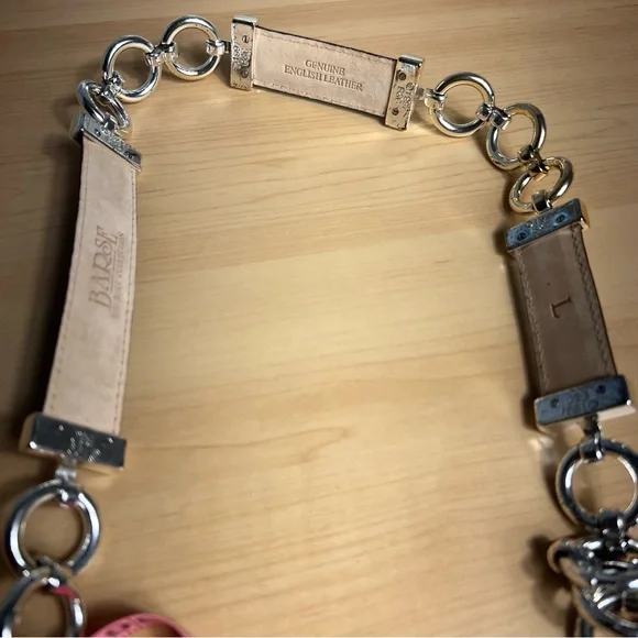 VintageGenuine English leather women’s belt size large BARSE the belt collection - Picture 5 of 7